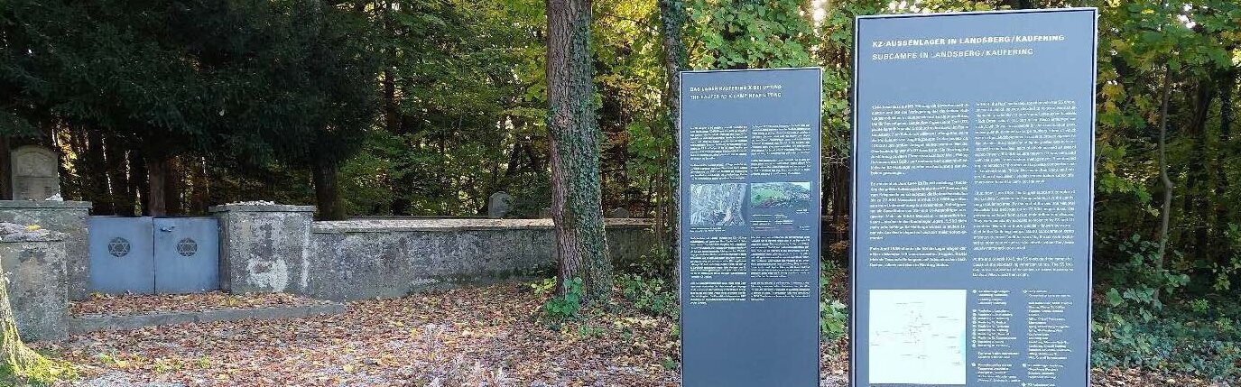 „GeDENKzeit“ am KZ-Friedhof Utting