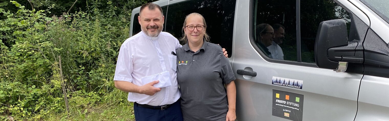 Fahrzeug-Transport in die Ukraine