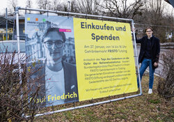 "Einkaufen und Spenden"