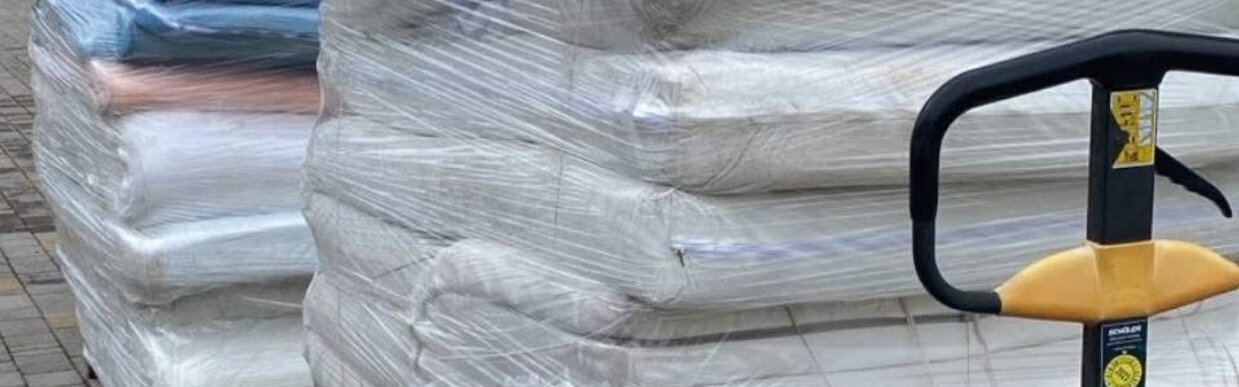 Bettenlieferung für die Ukraine